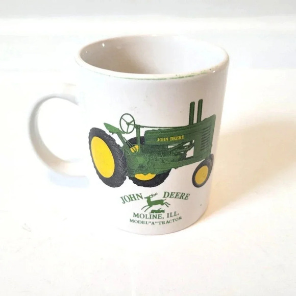 John Deere Model A Tractor Coffee Mug Cup Moline Illinois Officially Licensed - Picture 2 of 6